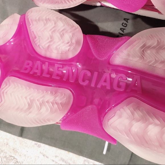 NIB BALENCIAGA Triple S Clear Sole Sneakers 36 - Picture 12 of 14